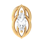 Rosec Jewels-Marquise Diamond Solitaire Cartilage Earring