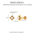 Rosec Jewels-Classic Natural Diamond Solitaire Nose Pin