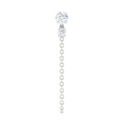 Rosec Jewels-Simple Diamond Chain Drop Earring for Helix Piercing