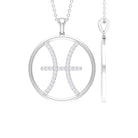 Moissanite Pisces Zodiac Pendant Necklace - Rosec Jewels