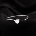 Solitaire Lab Grown Diamond Promise Ring Lab Grown Diamond - ( EF-VS ) - Color and Clarity - Rosec Jewels