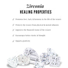 Certified Zircon Solitaire Screw Back Stud Earrings Zircon - ( AAAA ) - Quality - Rosec Jewels